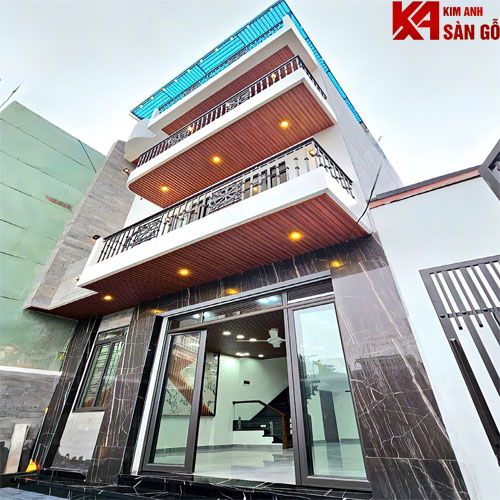Tấm Ốp Tường Lam 4 Sóng Cao GR-SM214